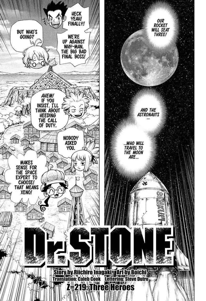 Dr. Stone Chapter 219 1